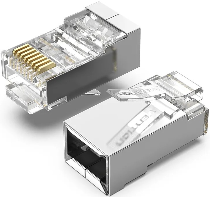 Коннектор RJ-45 FTP 8P8C Vention Cat.5e (уп. 50шт.) IDAR0-50