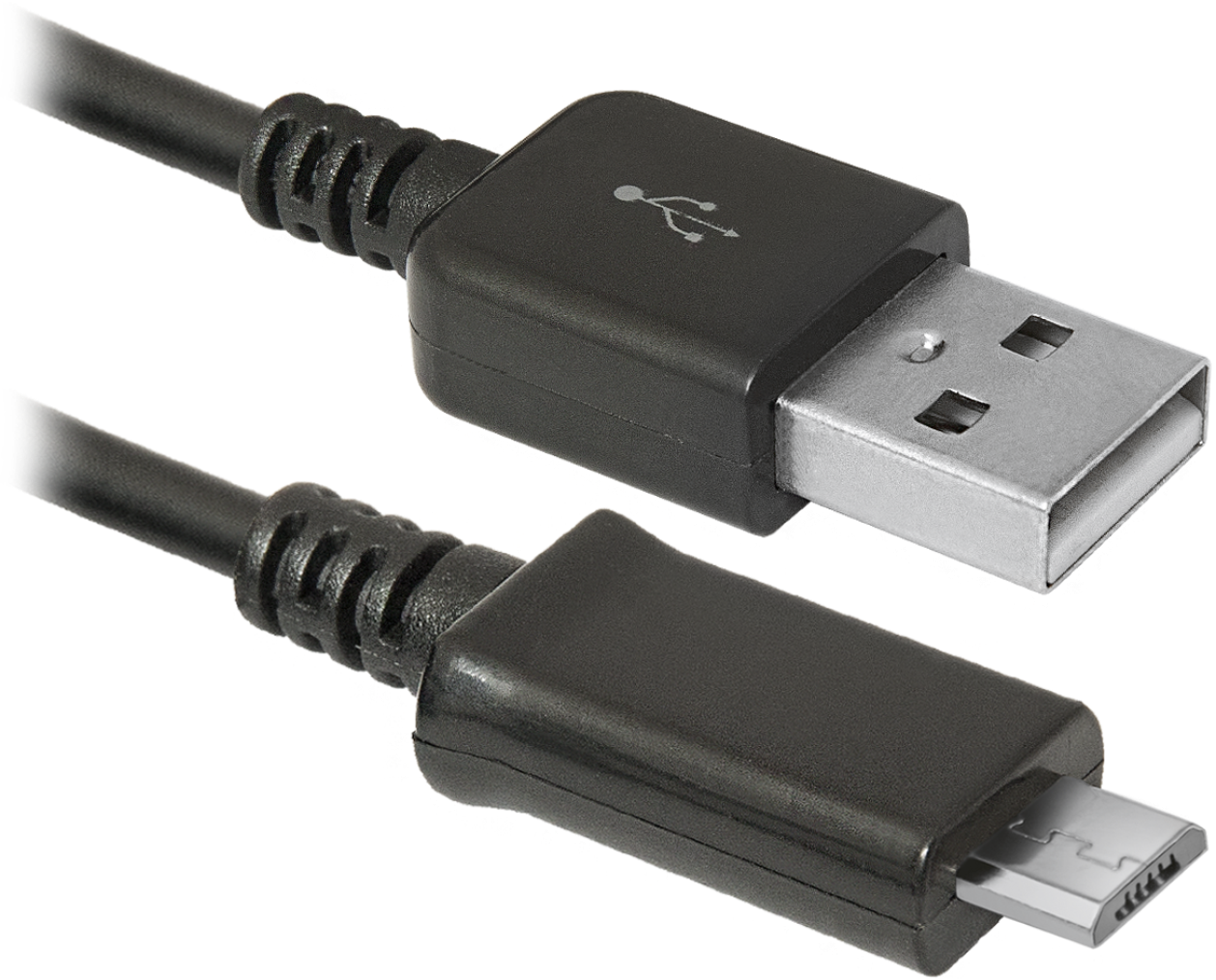 Кабель microUSB Defender USB08-03H 1,0м, пакет