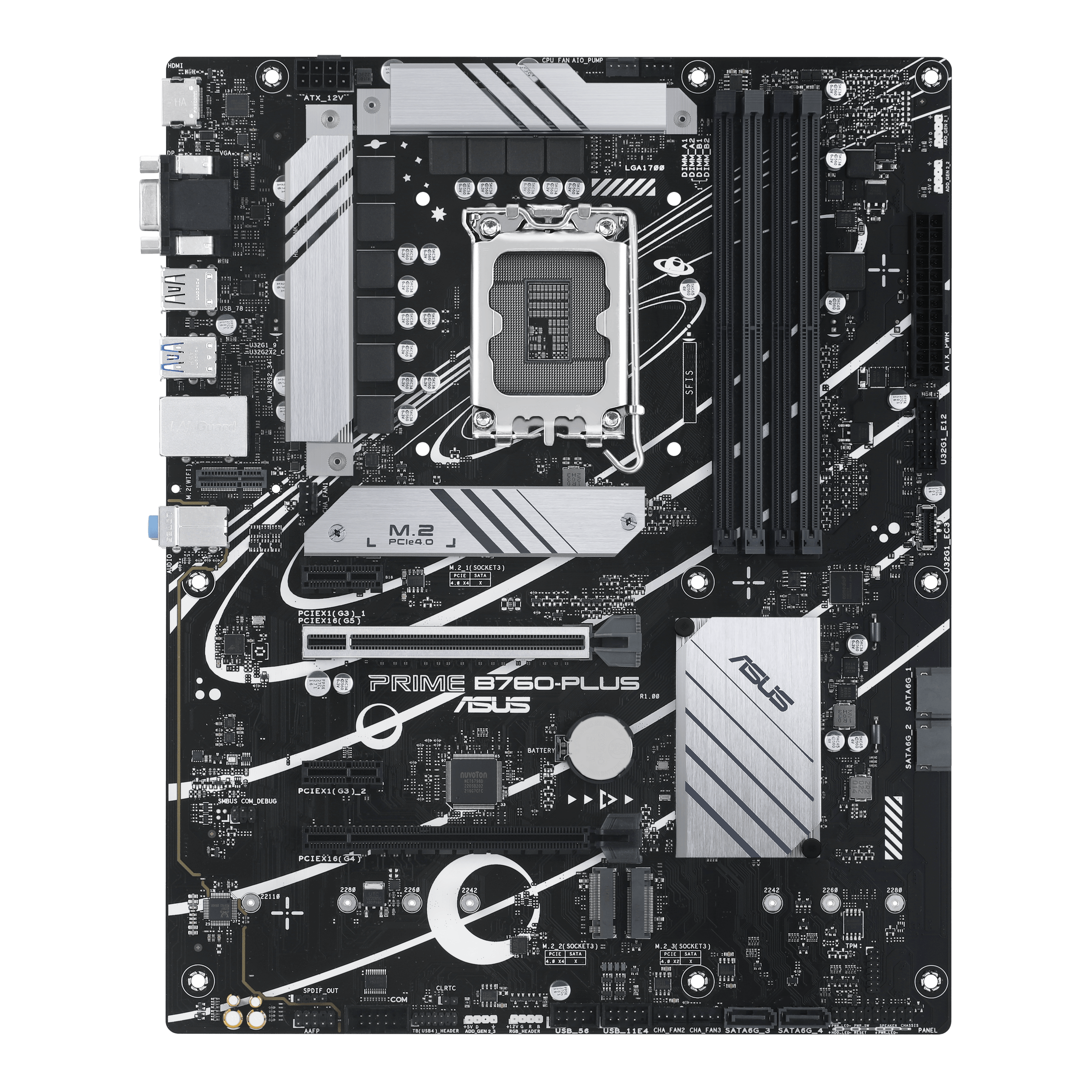 Материнская плата Socket 1700 ASUS PRIME B760-PLUS DDR5