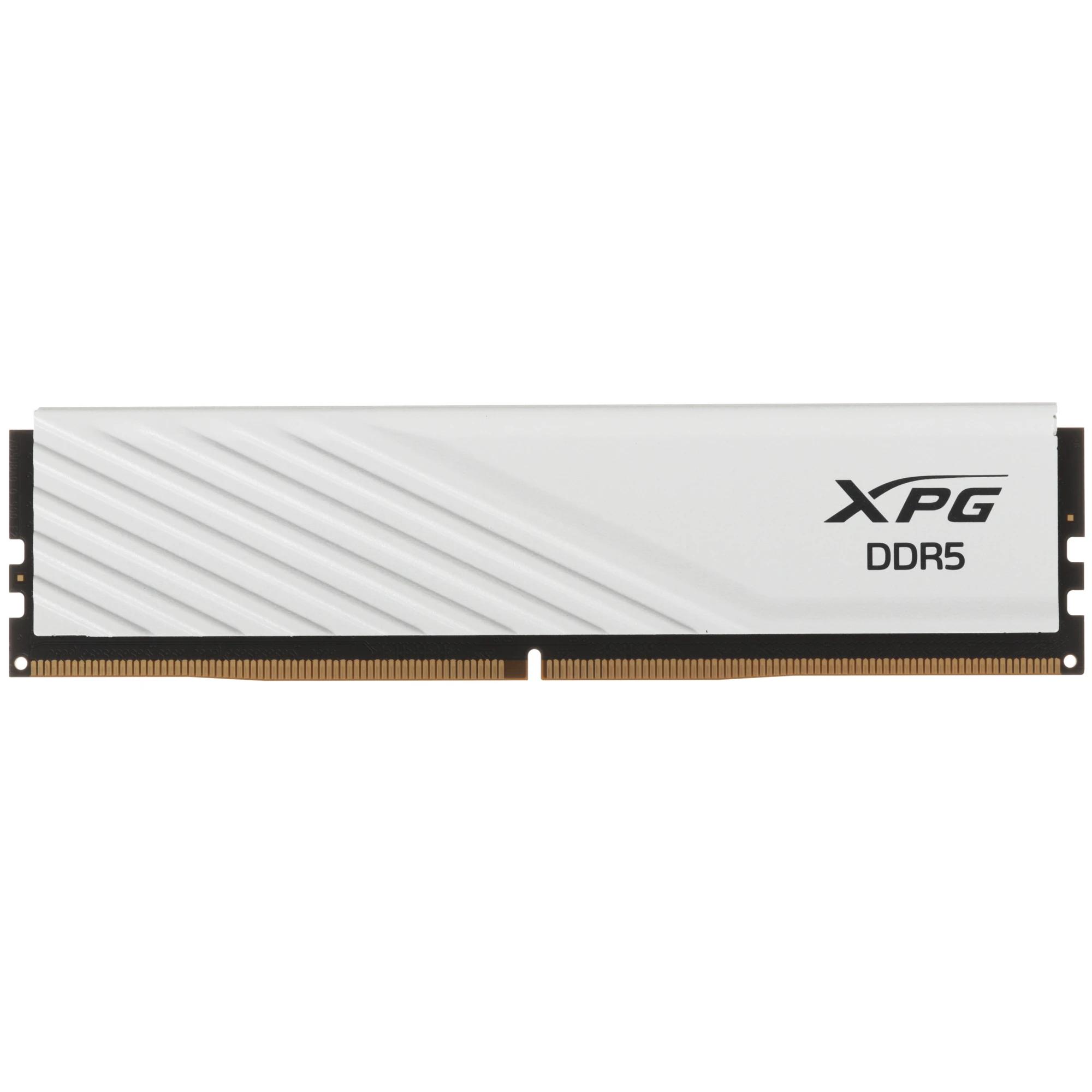 Модуль памяти DDR5 16Gb PC48000 6000MHz ADATA XPG Lancer Blade (AX5U6000C3616G-SLABWH), белый