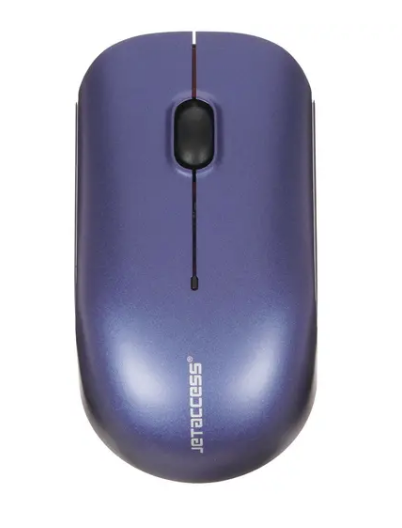 Мышь беспроводная JETACCESS R95 BT, BT+2.4G, голубой