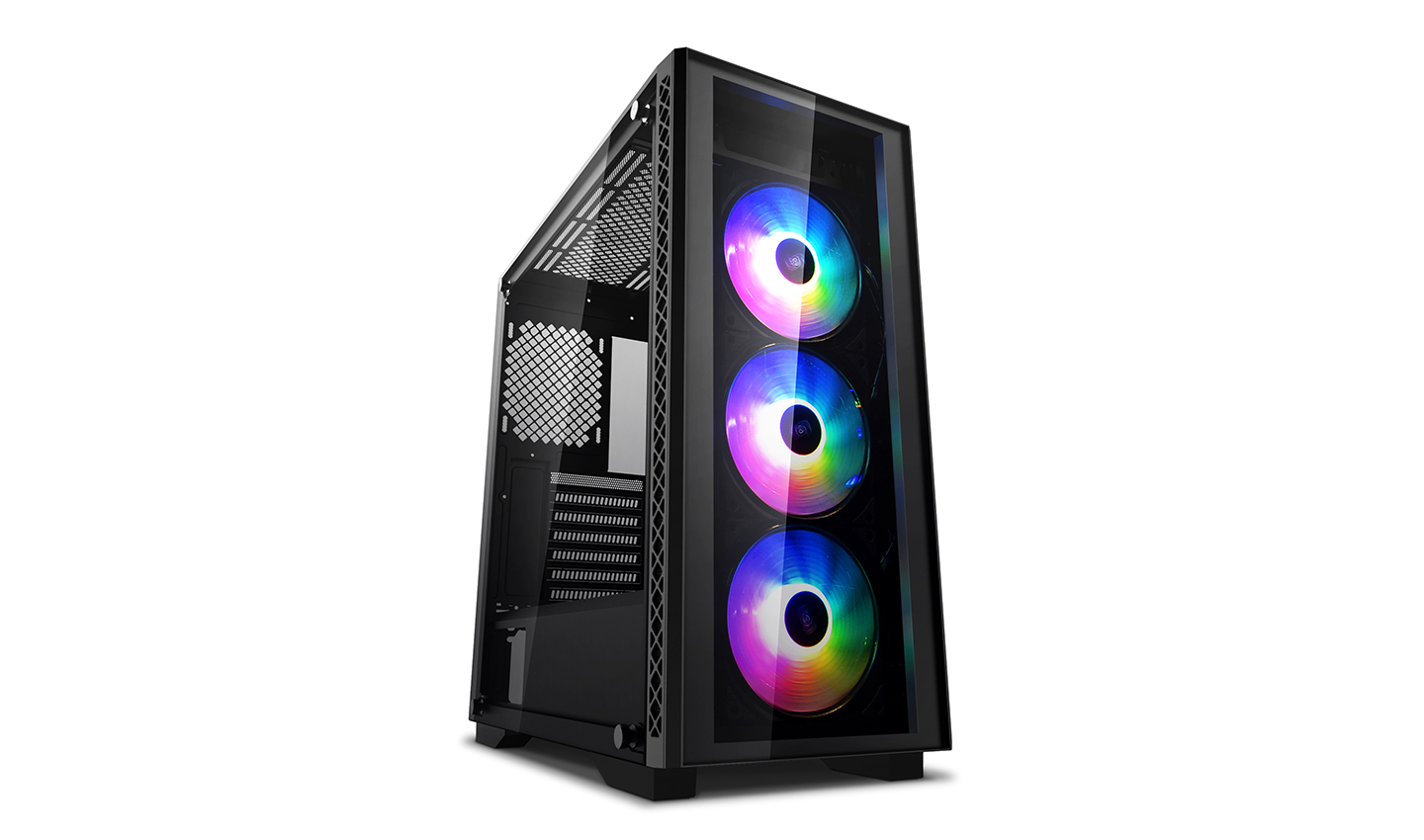 Корпус ATX без БП Deepcool MATREXX 50 ADD-RGB 3F, черный