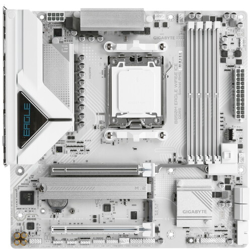 Материнская плата Socket AM5 GIGABYTE B850M EAGLE WIFI6E ICE