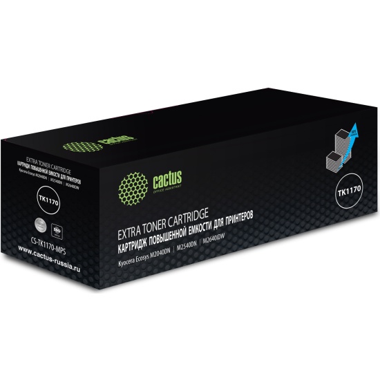 Картридж совместимый Cactus CS-TK1170-MPS TK-1170 черный (12000стр.) для Kyocera Ecosys (M2040dn/ M2