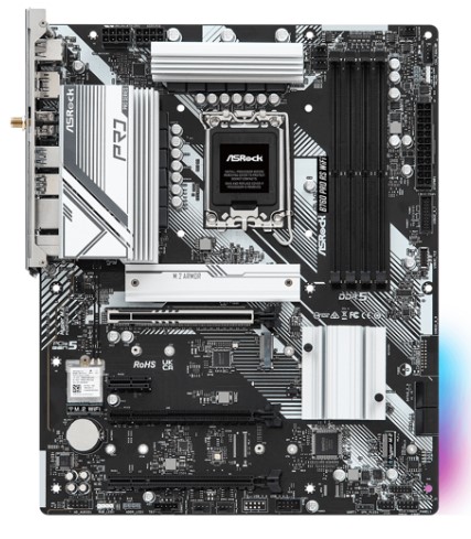 Материнская плата Socket 1700 ASRock B760 Pro RS WiFi DDR5