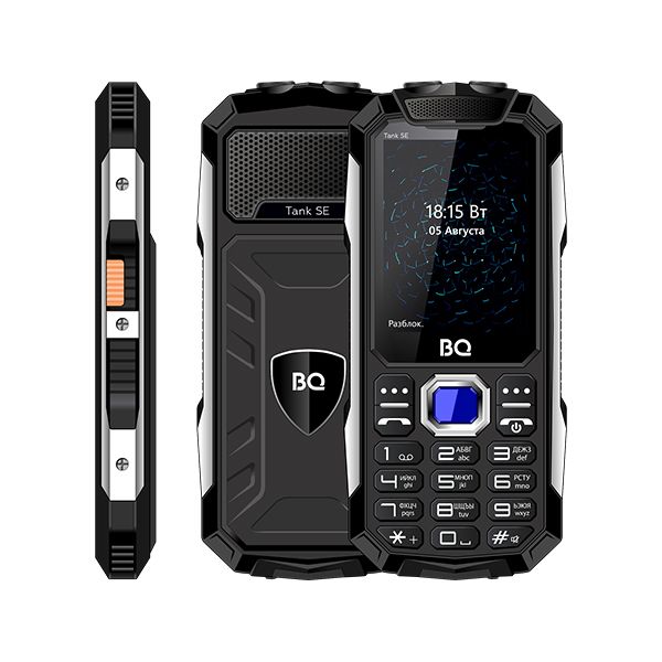 Мобильный телефон BQ-2432 Tank SE Black Dual SIM