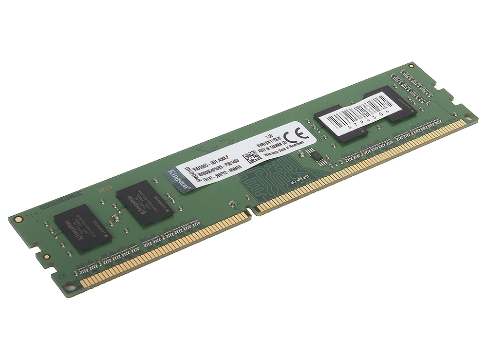 Модуль памяти DDR3 2Gb PC12800 Kingston (KVR16N11/2)