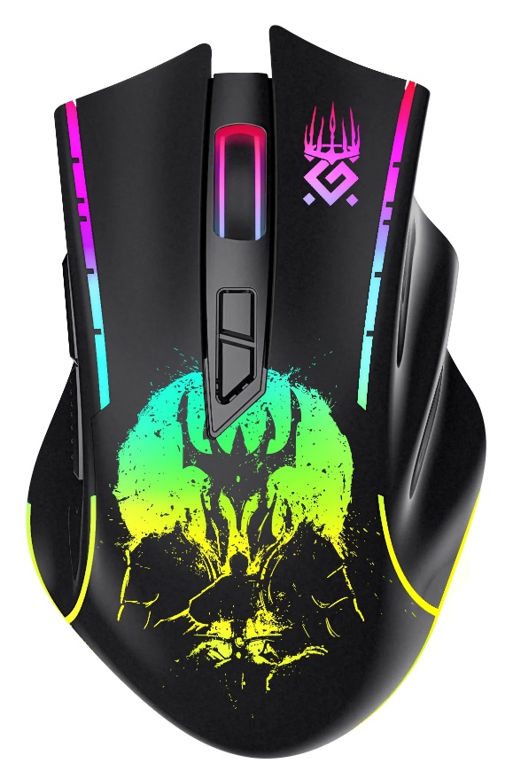 Мышь беспроводная игровая Defender Kronos GM-695 черный