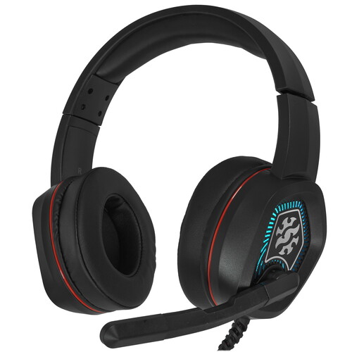 Гарнитура игровая XPG EMIX H20 чёрная RGB, звук 7.1