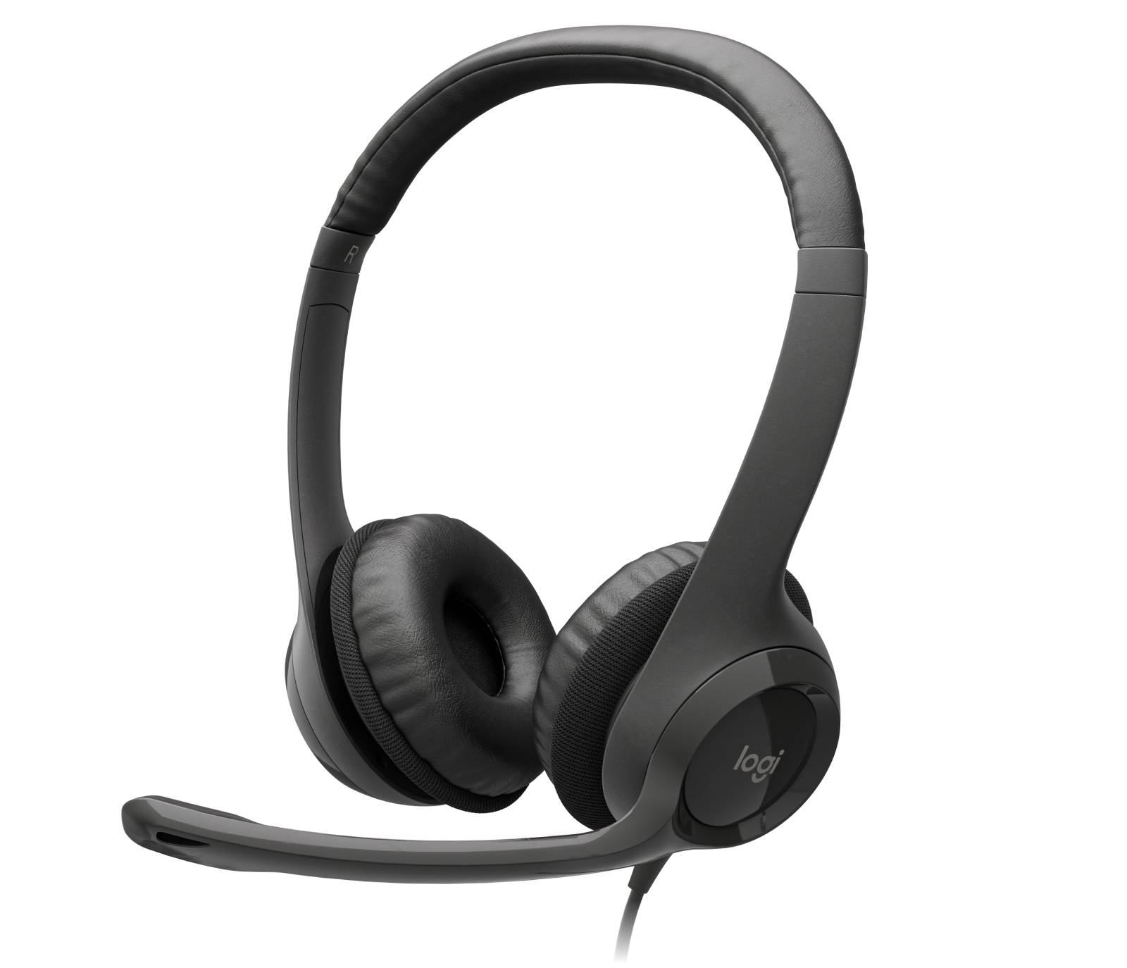 Гарнитура Logitech H390, черный