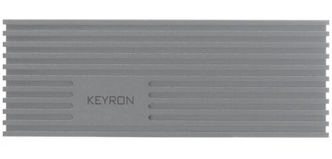 Контейнер для SSD M.2 NVMe USB 3.2 KEYRON M233C3-G4-GY, Type-C, Серый
