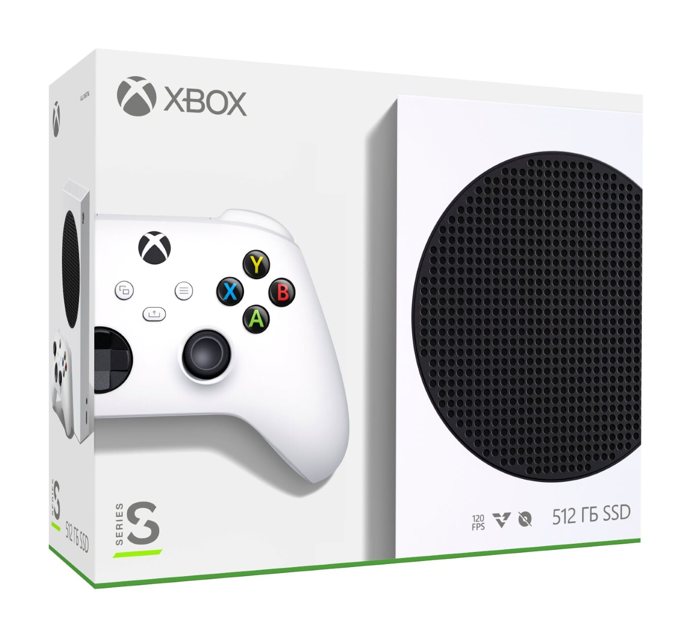 Игровая консоль Microsoft Xbox Series S 512GB 1883 / RRS-00015 белый