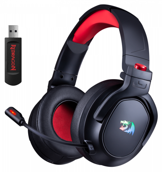 Беспроводная гарнитура игровая Redragon Nomen RGB