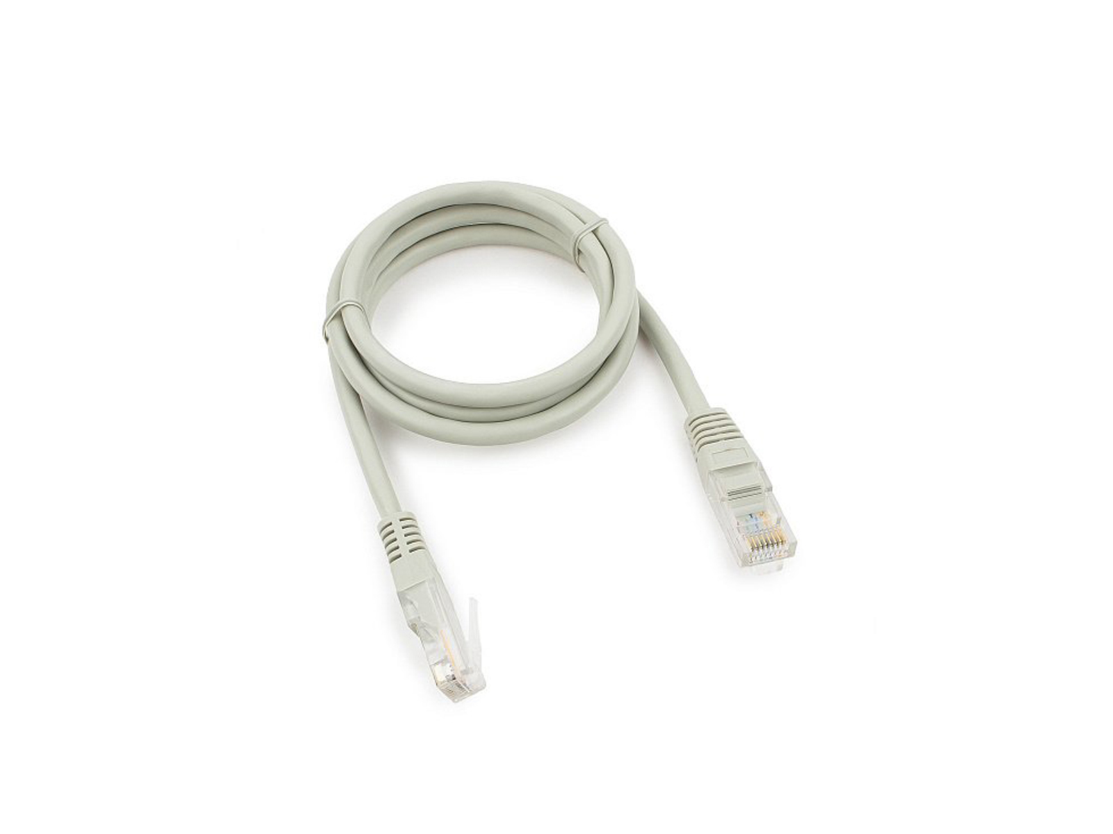 Патчкорд U/UTP RIPO Standart кат.5e, 2м, литой, многожильный (серый) 003-300109