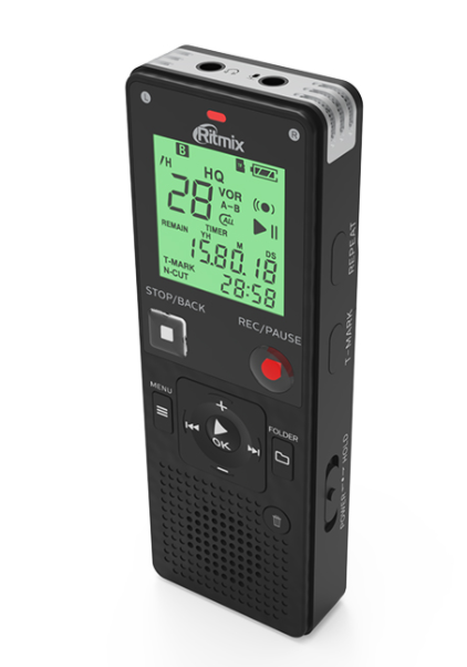 Диктофон Ritmix RR-820 8Gb, черный
