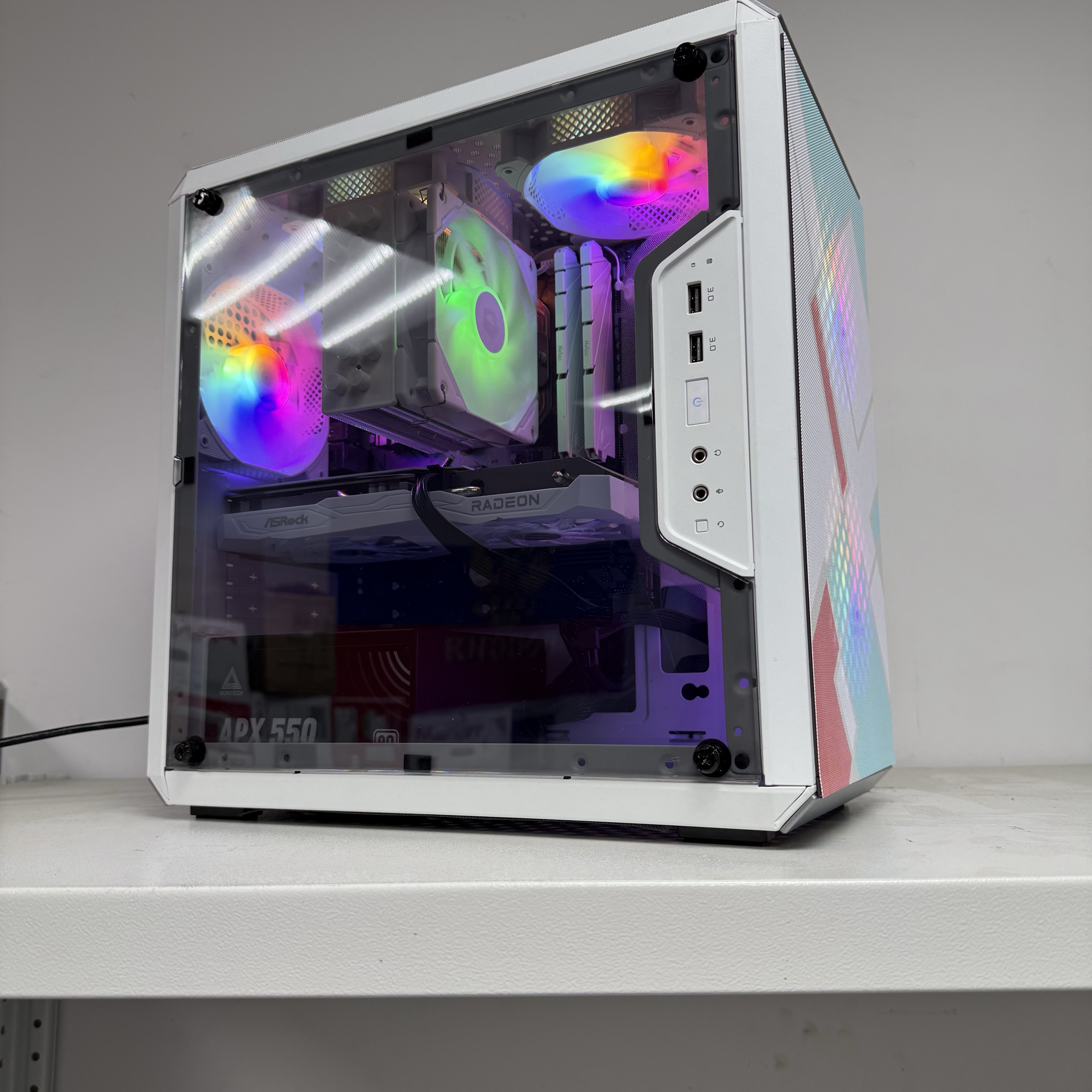 Системный блок KPL-Gamer (AMD Ryzen 5 5600X/B550M/RX 6600i/16 Gb/ 512Gb SSD/550W)