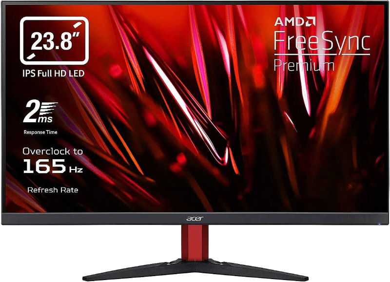 Монитор 23.8" Acer Nitro KG242YPbmiipx (165Hz), черный