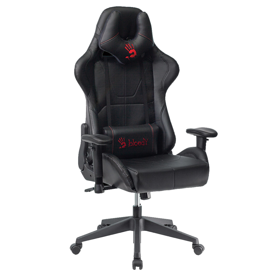 Кресло игровое A4Tech Bloody GC-500 черный эко.кожа