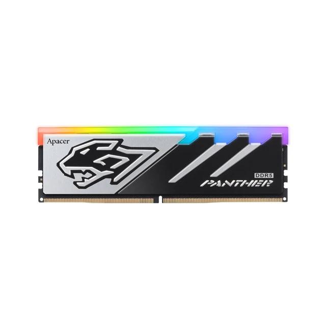 Модуль памяти DDR5 16Gb PC44800 5600MHz Apacer Panther RGB (AH5U16G56C5229BAA-1)