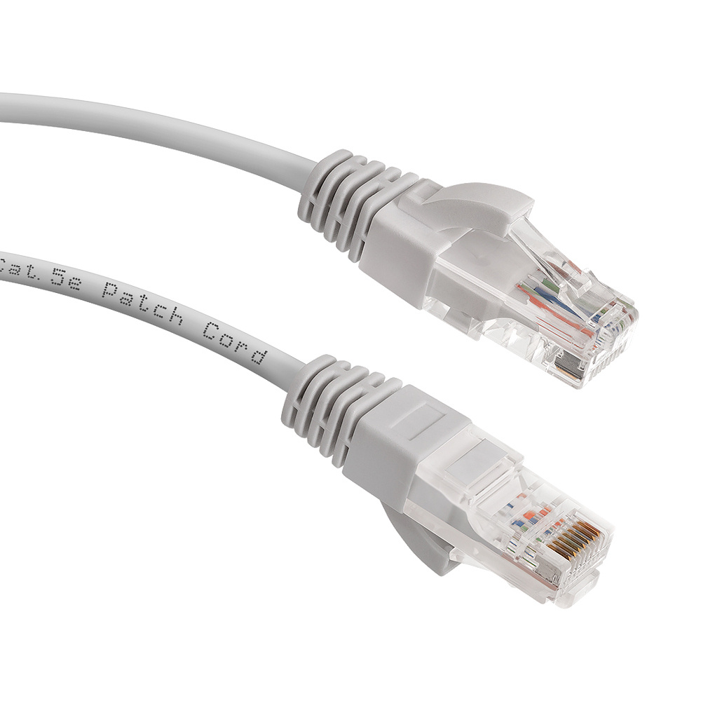 Патчкорд U/UTP RIPO кат.5e, 2м, литой (серый) 003-300006