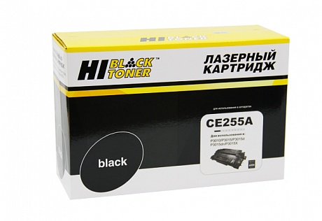 Картридж совместимый Hi-Black HB-CE255A (HP LJ P3015), 6K