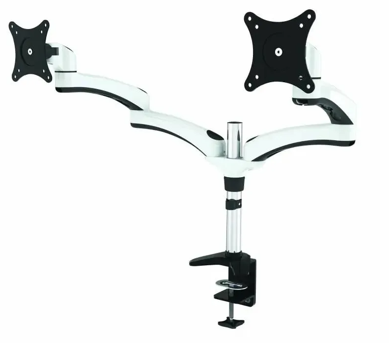 Кронштейн для мониторов Cactus CS-VM-FE124D-AL 15"-27" макс.8кг настольный поворот и наклон