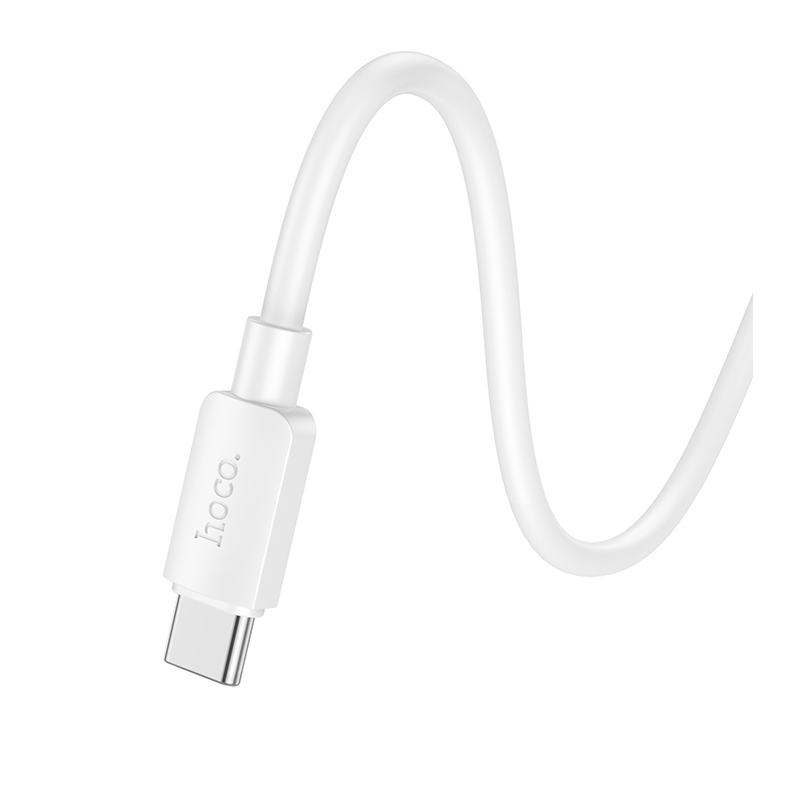 Кабель Type-C - Type-C, Hoco X96, 1m, 60W, белый
