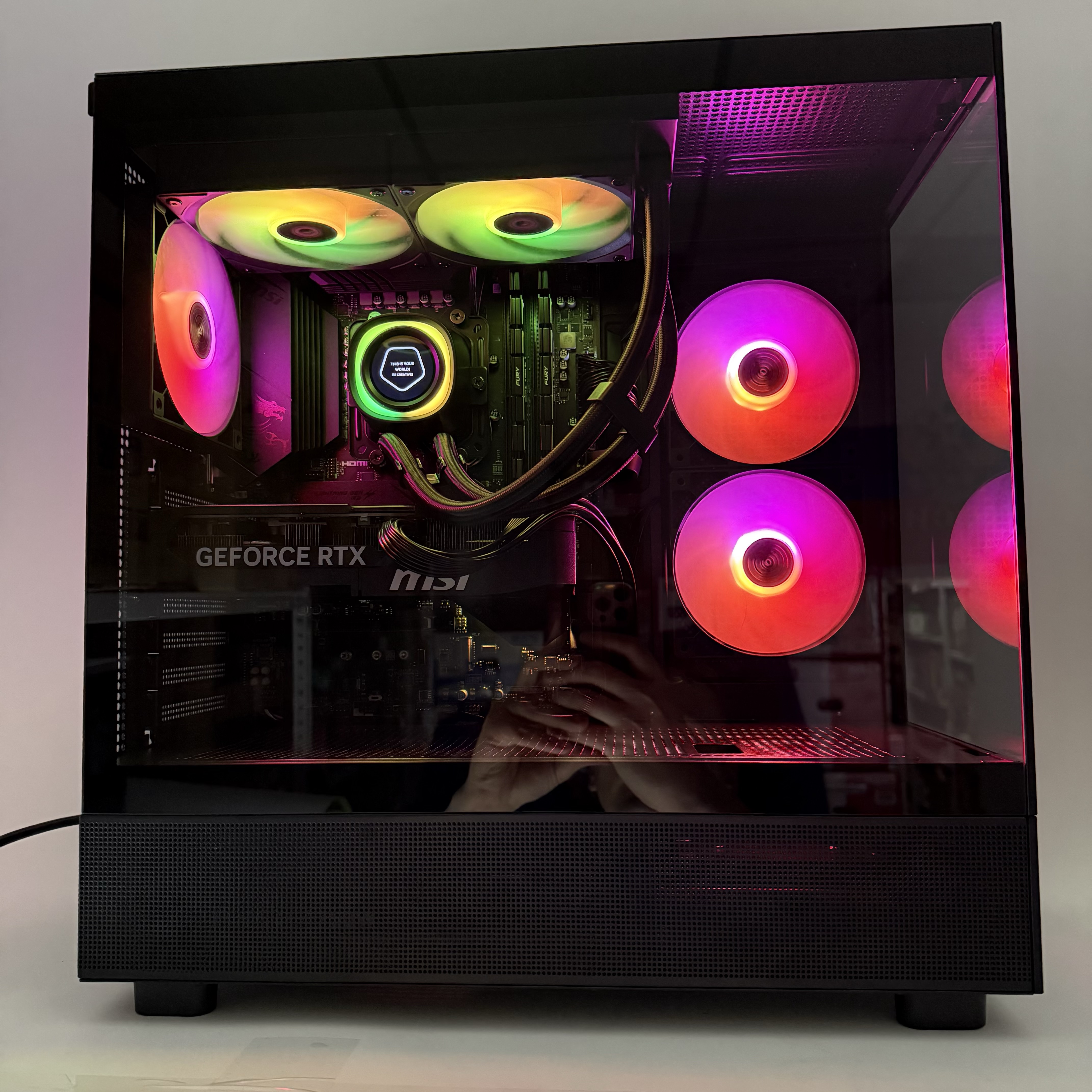 Системный блок KPL-Gamer (AMD Ryzen 7 5700X/RTX 5070/32Gb DDR4/1Tb SSD/750W)