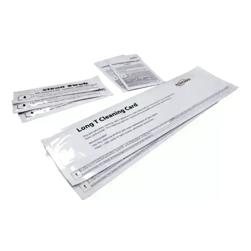 Чистящий комплект, 2xCR-80 Сагd, ЗxAlcohol Swab, 2xlong Т-сагd (89150500-S)