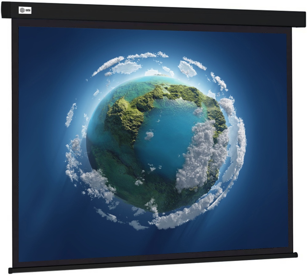 Экран для проектора Cactus Wallscreen CS-PSW-187X332-BK