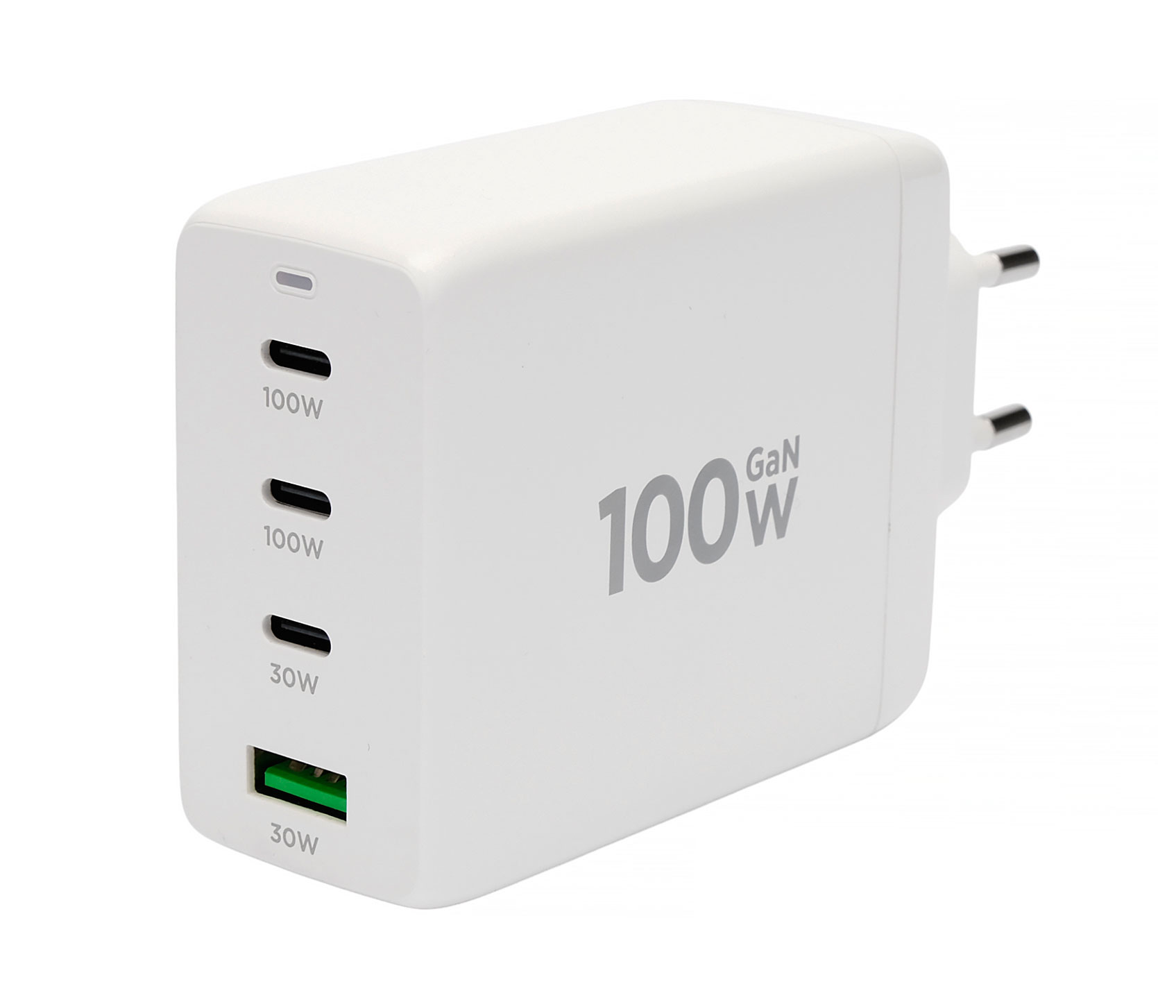 Универсальное СЗУ Cablexpert MP3A-PC-66 (100Вт, 1 USB, 3 Type-C, 5А), QC5.0/PD, белый