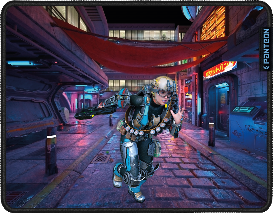 Коврик JETACCESS PANTEON GP-73SS CYBER PUNK II (360x280x3мм)
