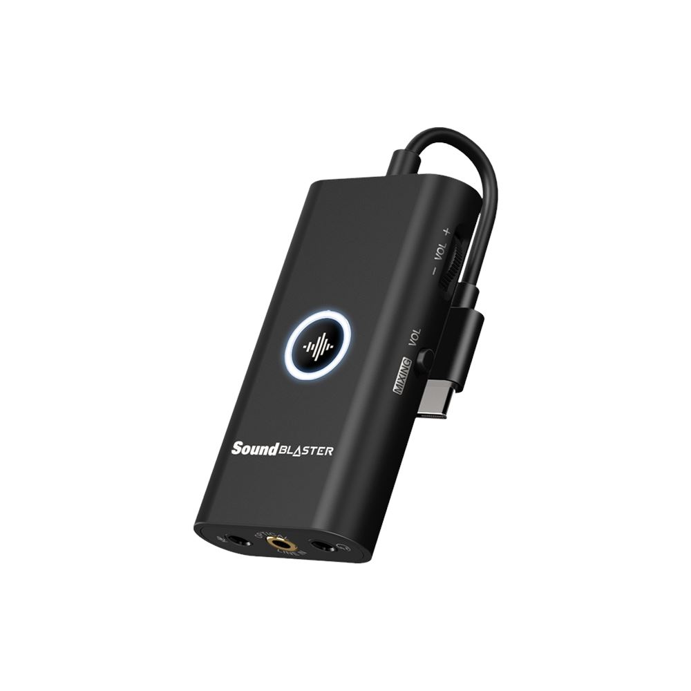 Звуковая карта внешняя USB CREATIVE Sound Blaster G3 (BlasterX Acoustic Engine Pro) 7.1