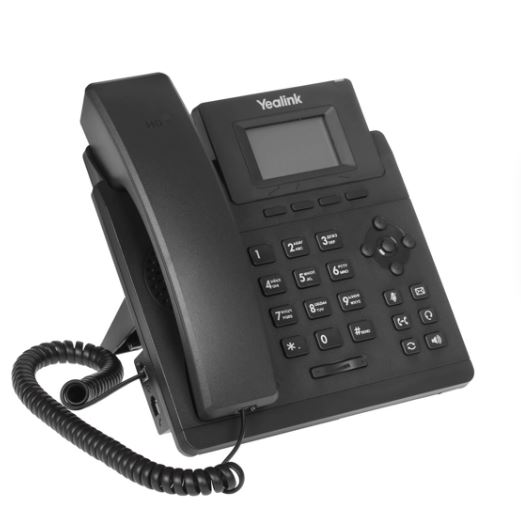 Телефон VoIP Yealink SIP-T30P с блоком питания