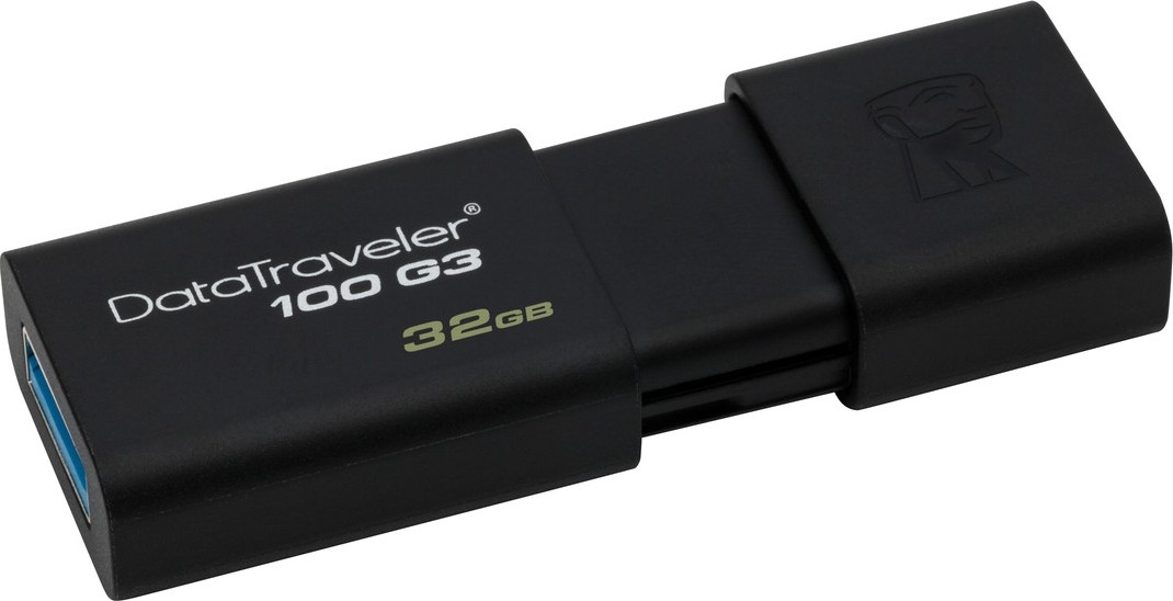 Флеш накопитель 32Gb USB 3.0 Kingston DataTraveler 100 G3