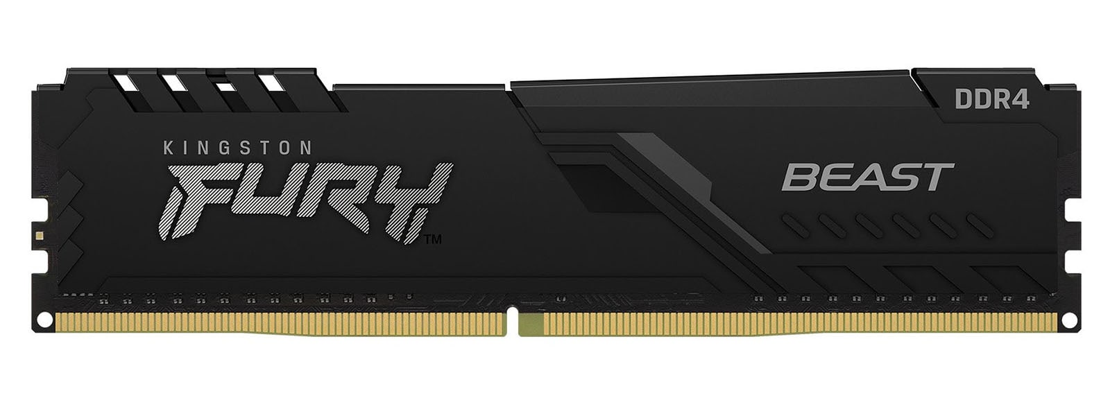 Модуль памяти DDR4 8Gb PC25600 3200MHz Kingston FURY Beast Black (KF432C16BB/8)