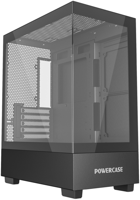 Корпус mATX без БП Powercase Vision Micro M (CVMMB-L0)