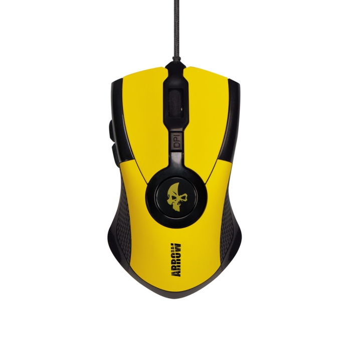 Мышь игровая JETACCESS ARROW JA-GH35, желтый