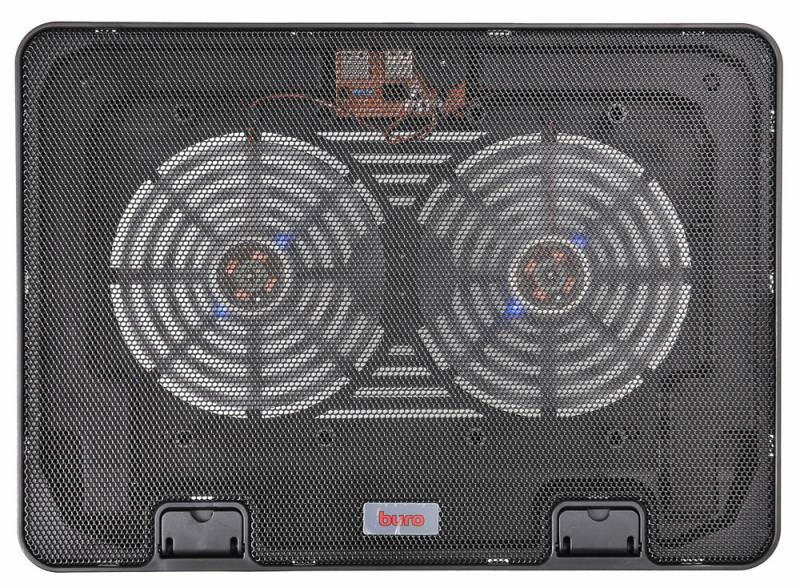Охлаждающая подставка для ноутбука Buro BU-LCP156-B214H (15.6")