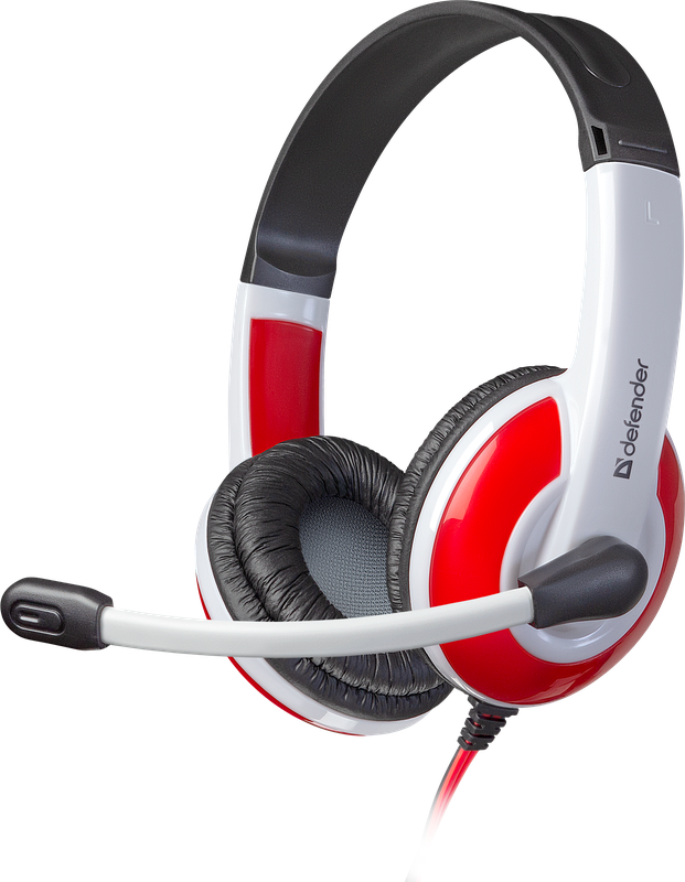 Гарнитура Defender Warhead G-120 красный + белый