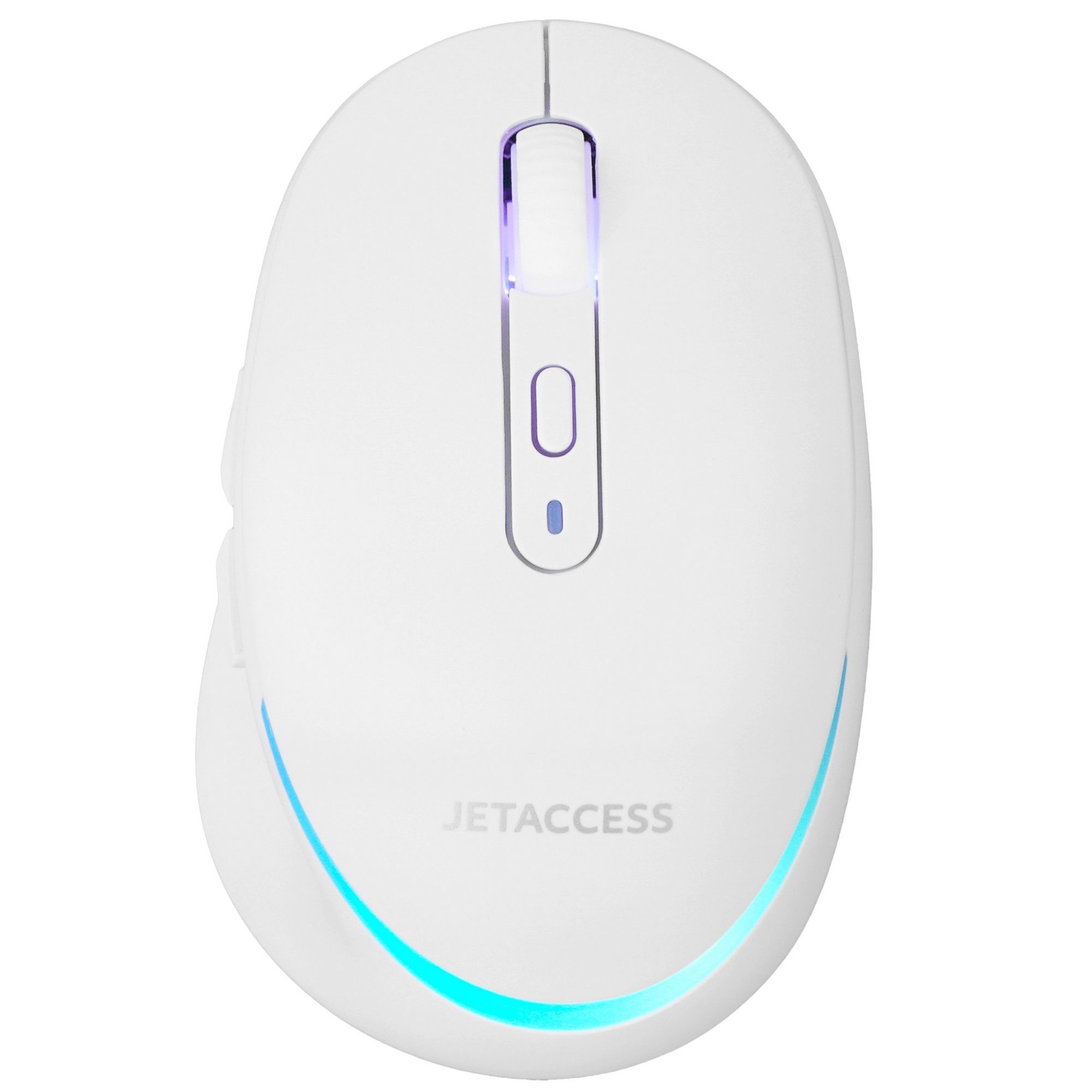 Мышь беспроводная JETACCESS OM-R93 BW, BT+2.4G, белый