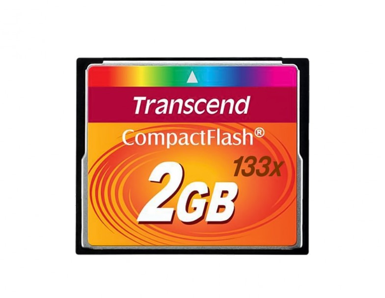Карта памяти Compact Flash 2Gb Transcend (TS2GCF133)