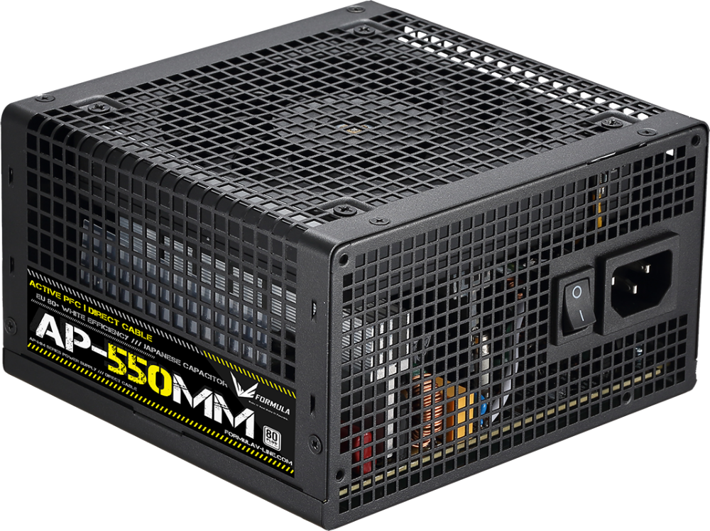 Блок питания 550W Formula AP-550ММ, 80+ White