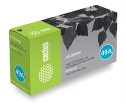 Картридж совместимый Cactus CS-Q5949AS для HP LJ (1160/1320/3390/3392) 2.5K