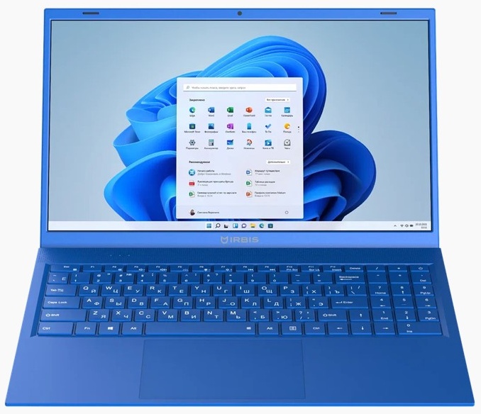 Ноутбук IRBIS 15NBC1002, 15.6", IPS, i3-1115G4/16/256, синий