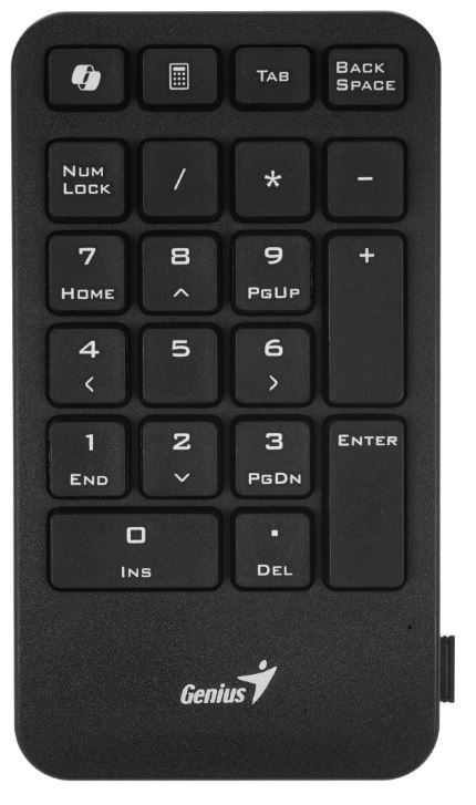 Клавиатура Genius NumPad 1000, беспроводная, черный