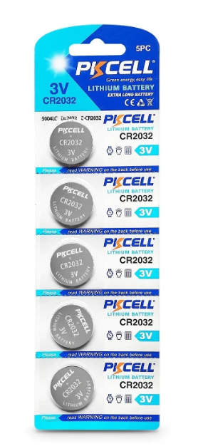 Батарейка PKCELL CR2032-5B тип - CR2032 5 шт в блистере