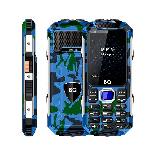 Мобильный телефон BQ-2432 Tank SE Camouflage Dual SIM
