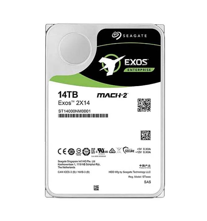 Жесткий диск 3.5" Seagate SAS 14Tb Exos 2X14