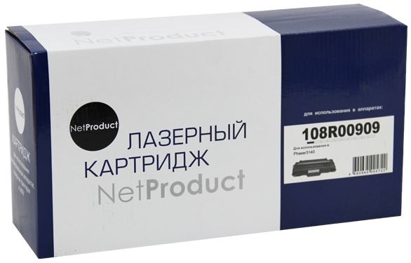 Картридж совместимый NetProduct N-108R00909 (Phaser 3140/3155/3160) 2.5k